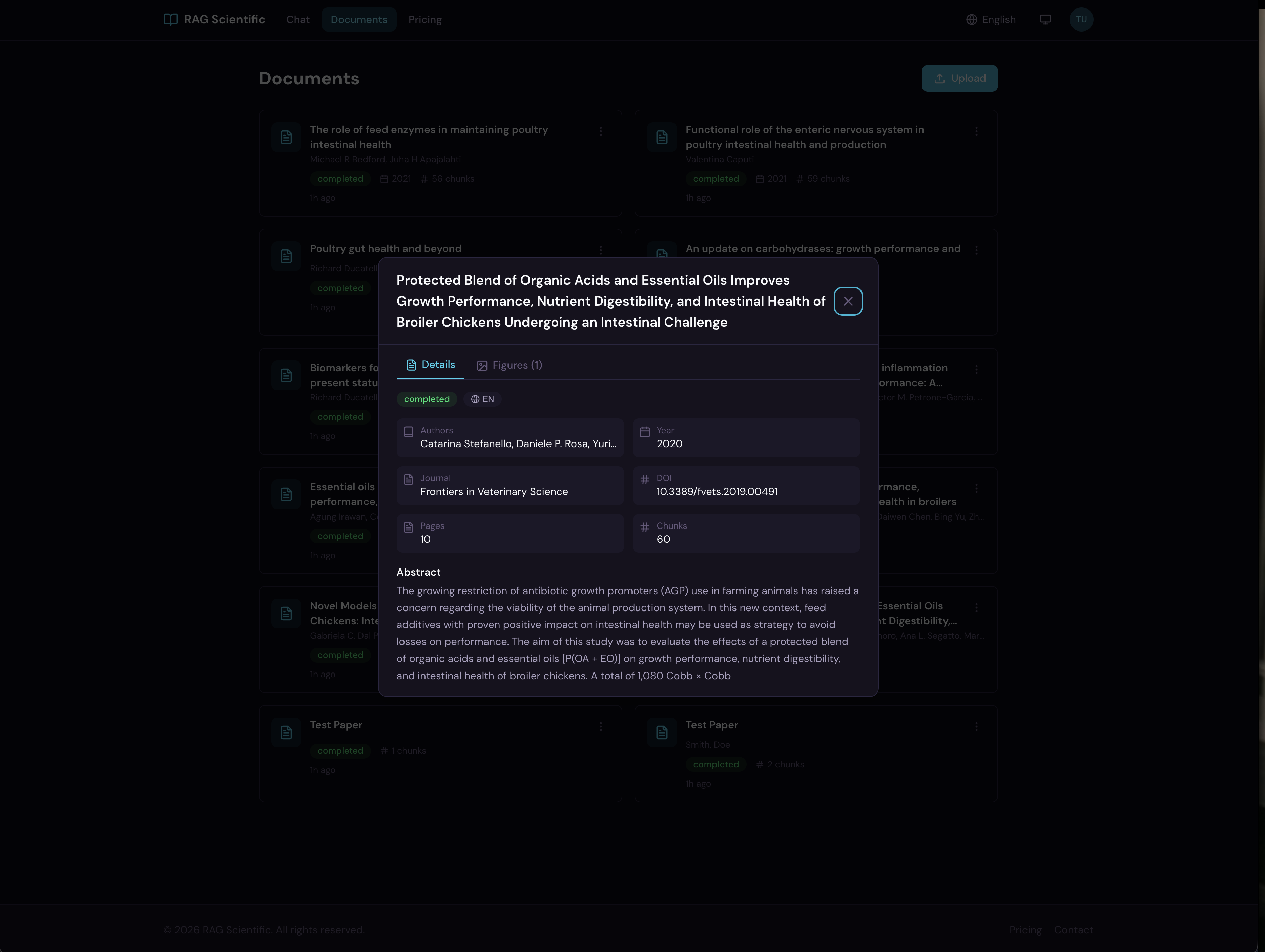 Document Detail Modal